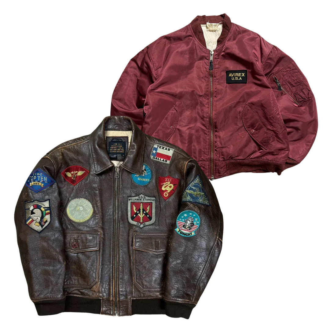 15x AVIREX JACKETS